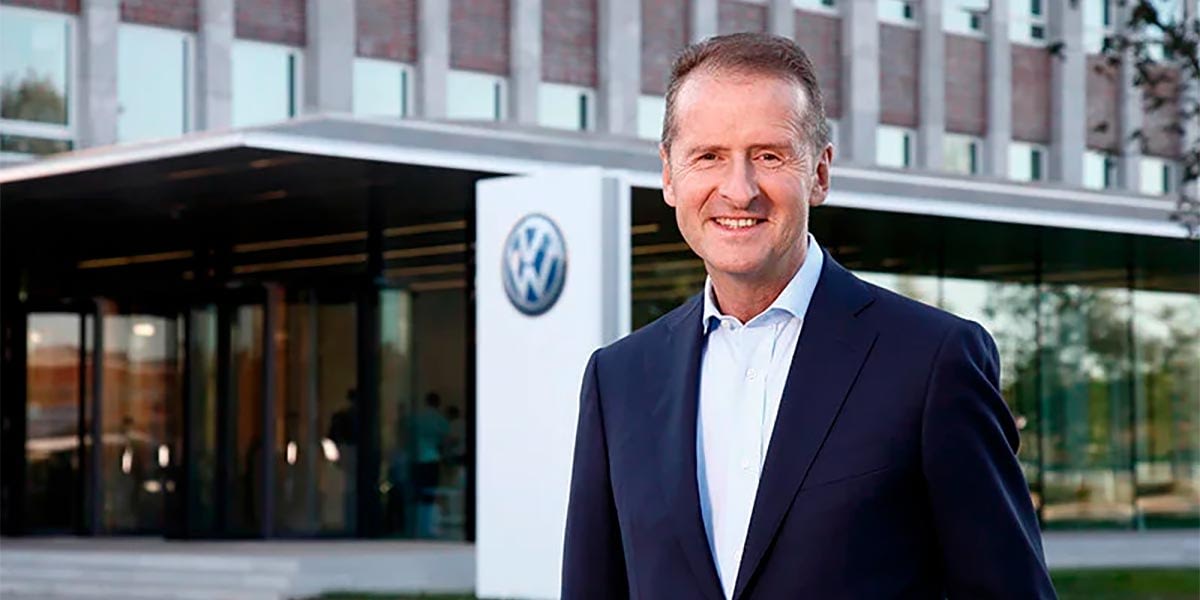 Herbert Diess, CEO de Volkswagen