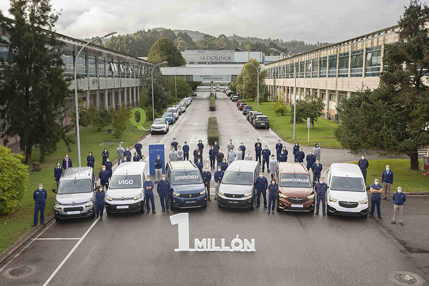 La planta de Vigo impulsa la producción de furgonetas eléctricas de Stellantis